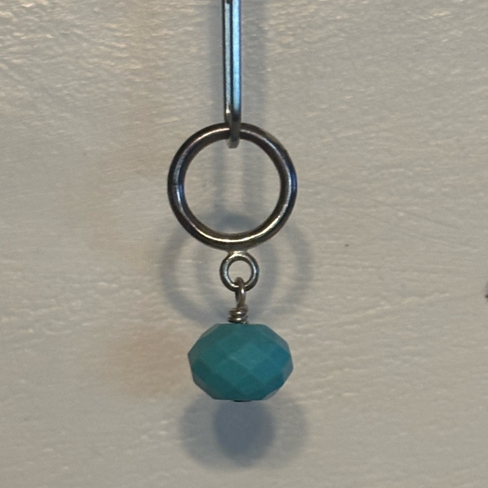 Silpada Howlite Sterling Silver Charm